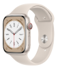 Apple Watch S8 45 Star Al St SP Cel