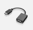 Lenovo Videoadapter HDMI / VGA 20cm Sort