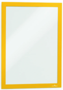 Durable Duraframe selvklæbende magnetramme A4 gul 2stk 