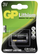 GP Batteri CR123A