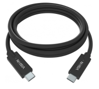 VISION 1m Black USB-C Cable