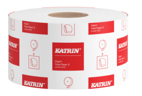 Katrin Basic Gigant S Toiletpapir, 1-lag, 12 rl/krt.