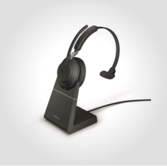 Jabra Evolve2 65 MS Mono Trådløs Headset Sort